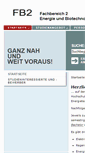Mobile Screenshot of es.fh-flensburg.de