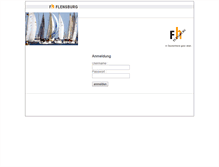 Tablet Screenshot of kt.fh-flensburg.de